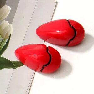 Neon Genesis Evangelion Asuka Cosplay Version Red Hair Clips Set